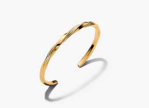 Twisted Open Bangle – Celebrate Your Individuality