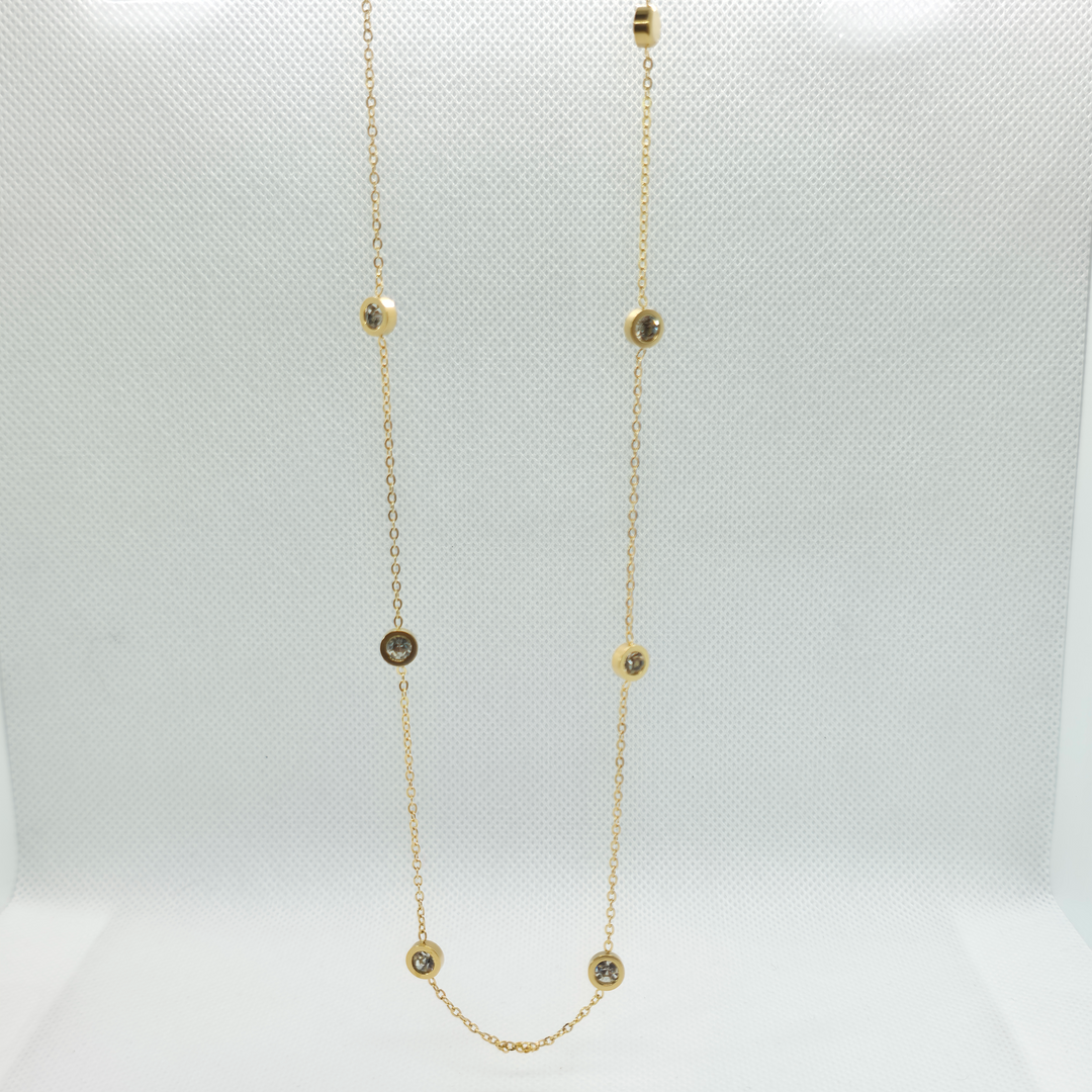 Marquise Diamond Tennis Choker Necklace