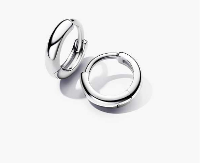 Sculptural Chunky Hoop Earrings – Contemporary Statement