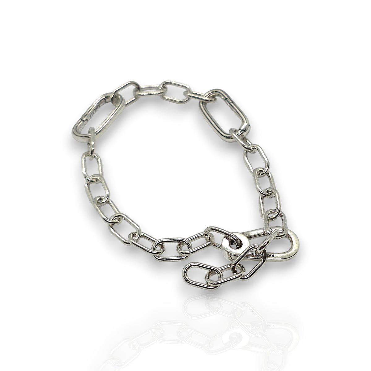 N SL Xiao Zhan Inspired Simple Silver Chain Bracelet – Trendy