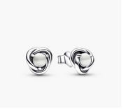 Eternity Circle Stud Earrings