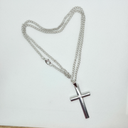 Cross Necklace | Silver Dainty Cross Pendant