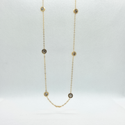 Marquise Diamond Tennis Choker Necklace