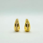 Big Huggie Hoop Earrings