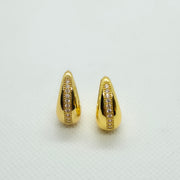 Big Huggie Hoop Earrings