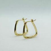 Small Huggie hoop earrings Hypoallergenic Stainless Steel Gold Plated