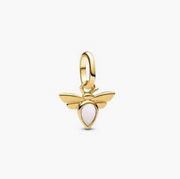 Bee-Inspired Pendant Necklace – Symbol of Community & Light