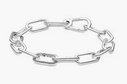 Sterling Silver Customizable Link Chain Bracelet