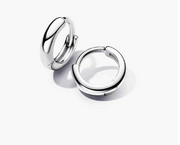 Sculptural Chunky Hoop Earrings – Contemporary Statement