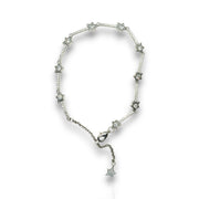 925 Silver Sparkle Celestial Stars Bracelet
