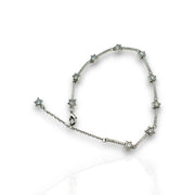 925 Silver Sparkle Celestial Stars Bracelet