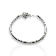 925 Sterling Silver Toggle Clasp Link Bracelet – Elegant Statement Jewelry for Women