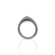 Silver Double Hoop Nose Ring – Versatile Piercing Jewelry