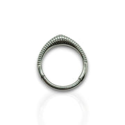 Silver Double Hoop Nose Ring – Versatile Piercing Jewelry