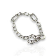N SL Xiao Zhan Inspired Simple Silver Chain Bracelet – Trendy Unisex Accessory