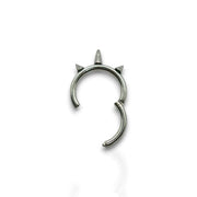 16G Implant Titanium Spike Septum Ring – Gold