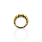 16G Gold Surgical Steel Thick Septum Ring – Chunky Hoop
