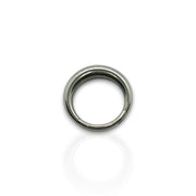 16G Silver Surgical Steel Thick Septum Ring – Chunky Hoop Clicker