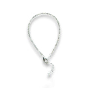 Beautiful Silver-Toned Stone-Studded Anklets – Sparkle with Every Step