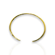 Sterling Gold & 14K Gold-Filled Cuff & Bangle Bracelets – Hammered & Smooth Finishes