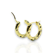 Stunning Handmade 18K Gold Plated Love Heart Necklace with Sun-Etched Cubic Zirconia Diamond