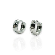 Europe & America Star Hoop Earrings – Chic Round Star Ear Buckles for Women