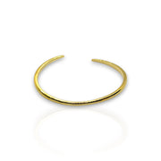Sterling Gold & 14K Gold-Filled Cuff & Bangle Bracelets – Hammered & Smooth Finishes